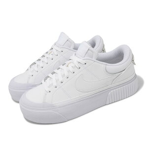 NIKE WMNS COURT LEGACY LIFTiCL EBY R[g KV[ tg WHITE/WHITE 24-02-S#70