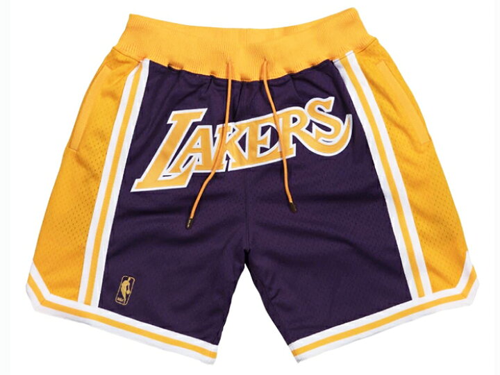 楽天市場】JUST DON MITCHELL&NESS NBA LAKERS SHORT【96-97 ROAD 