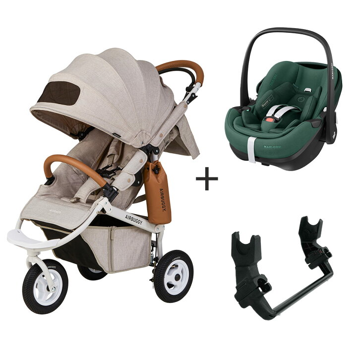 エアバギー ベビーカー 通販 ｜ 激安の新品・型落ち・アウトレット 家電 通販 XPRICE - エクスプライス (旧 PREMOA - プレモア) 値下げしました！エアバギー ミミダブル(ブラウン)