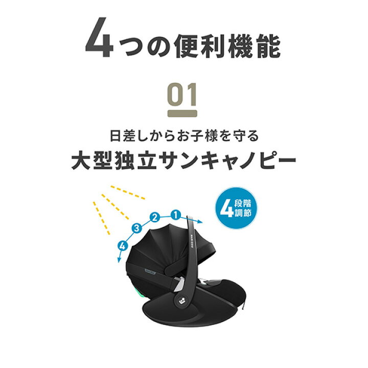 楽天市場】＼最新モデル／ マキシコシ ペブル360プロ2 ベースセット 