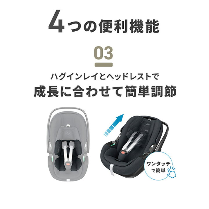 楽天市場】＼最新モデル／ マキシコシ ペブル360プロ2 ベースセット 