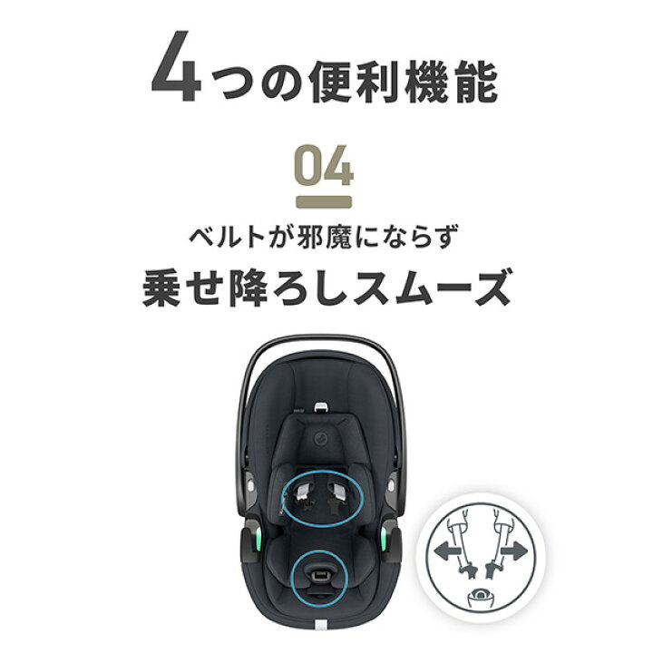 楽天市場】＼最新モデル／ マキシコシ ペブル360プロ2 ベースセット 