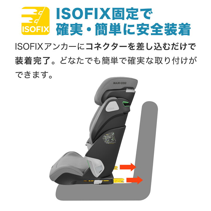 楽天市場】マキシコシ コアプロ アイサイズ ジュニアシート 【正規品4