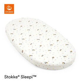 ストッケ STOKKE スリーピー ベッド フィット シーツ / ミッキー セレブレーション ( 新生児 ベビー 赤ちゃん ベビーベッド ベビーシーツ ベビー布団 布団カバー ディズニー コレクション Disney ミッキー かわいい )【ストッケ正規販売店】【送料無料】【即納】