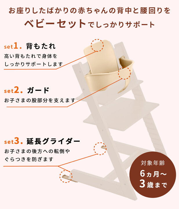 楽天市場】【ベビーセット単体】【正規販売店】ストッケ トリップ  
