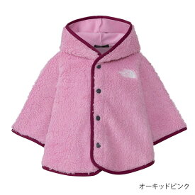 ザ ノースフェイス THE NORTH FACE ベビー シェルパ フリース ポンチョ （BM 80-90cm ）（ 赤ちゃん ベビー 男の子 女の子 ベビー服 長袖 フリース アウター アウトドア おしゃれ かわいい お名前ラベル 保温 静電気ケア 出産祝い ギフト プレゼント ）【即納】