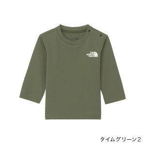 【正規品】ザ・ノース・フェイス THE NORTH FACE ベビー ロングスリーブサンシェードティー ( 80 - 90 cm )( 赤ちゃん ベビー 男の子 女の子 ベビー服 Tシャツ ポリエステル 八分袖 ラッシュガード