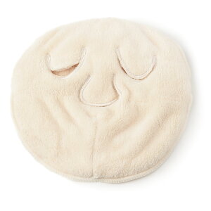 【温冷2WAY】スチームフェイスマスク マイクロファイバー製 毛穴ケア 保湿 引き締め効果 血行促進 電子レンジ&冷蔵庫対応 繰り返し使える おうちエステ 蒸しタオル 厚手 ふんわり 蒸気 ス