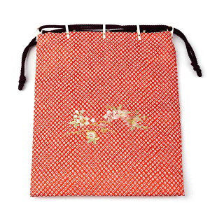 御朱印帳 袋 京都 西陣織 金襴 選べる 刺繍入り柄2種 巾着袋 大 裏生地付 大判 西陣 巾着 朱印帳 納経帳 バッグ 収納袋 日本製 京都 送料無料 敬老の日