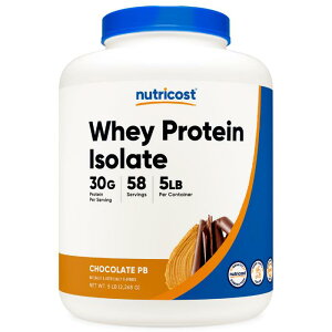 �yNutricost�����z �z�G�C�v���e�C�� �A�C�\���[�g �`���R���[�g�s�[�i�b�c�o�^�[�� 2.27kg (5LB) - �j���[�g���R�X�g WPI Whey Protein Isolate Chocolate Peanut butter �v���e�C���p�E�_�[ �^���T�|�[�g