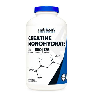 yNutricostz NA` mnCh[g ( ꐅa ) 500 - JvZ j[gRXg `qg݊ Oet[ Creatine Monohydrate Capsules