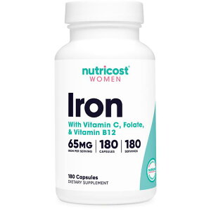 �yNutricost�����z �����̃T�v�� 240�� �S 65 mg �r�^�~��C �t�_ �r�^�~��B12 �z�� - ���`�q�g�݊��� �O���e���t���[ �j���[�g���R�X�g