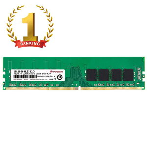 fXNgbvp 32GB Transcend DDR4-2666 PC4-21300 U-DIMM JM2666HLE-32G gZhylR|XΉz