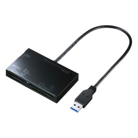 【訳あり 新品】USB3.0カードリーダー ブラック ADR-3ML35BK サンワサプライ ※箱にキズ、汚れあり