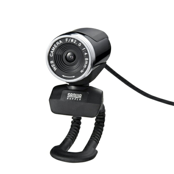 サンワサプライ カメラ内蔵USBスピーカーフォン 1台 CMS-V47BK ブラック 最高の品質 ブラック