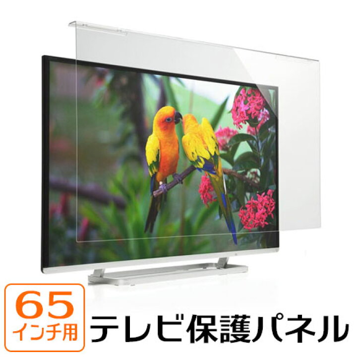 楽天市場】液晶テレビ保護パネル 65インチ対応 テレビパネル 傷防止 