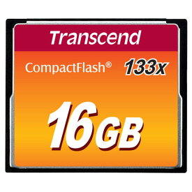 Transcend コンパクトフラッシュカード 16GB 133倍速 【ネコポス対応】