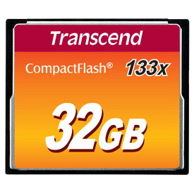 【割引クーポン発行中6/30まで】Transcend コンパクトフラッシュカード 32GB 133倍速 【ネコポス対応】