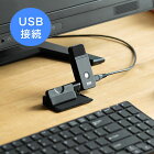 USBマイク（小型・コンパクト・単一指向性/全指向性両対応・クリップ対応） 400-MC016