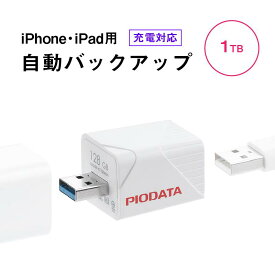 【最大2000円OFFクーポン配布中】iPhone iPad バックアップ USBメモリ 1TB MFi認証 USB3.2 Gen1 USB3.1/3.0 EZ6-IPLA1TB3