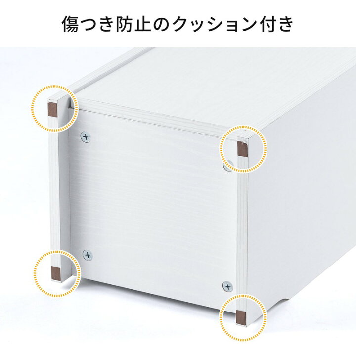 楽天市場】ルーター収納ボックス モデム収納 ラック ケーブルボックス 