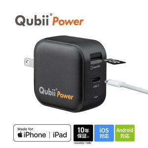Qubii Power USB-C obNAbv  }[d PD45W iPhone/Android Ή microSD J[h[_[ ʐ^ۑ 10Nۏ EZ4-ADRIP015