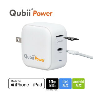 Qubii Power USB-C obNAbv  }[d PD45W iPhone/Android Ή microSD J[h[_[ ʐ^ۑ 10Nۏ EZ4-ADRIP015