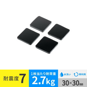 �ϐk�}�b�g �ϐk�W�F�� �k�x7�N���X 3×3cm 4������ �u���b�N EZ2-QL030BK�y�l�R�|�X�Ή��z