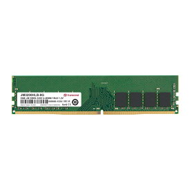 【4/20限定！抽選で100%P還元+全品P5倍】デスクトップ用メモリ Transcend 8GB DDR4-3200 U-DIMM JM3200HLB-8G【ネコポス対応】