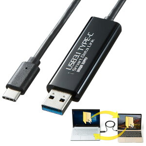y󂠂 VizUSBNP[u Type C f[^ڍs Mac/WindowsΉ KB-USB-LINK5 TTvC ɃLYAꂠ