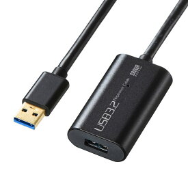 【最大2000円OFFクーポン配布中】アクティブリピーターケーブル 5m延長 USB3.2 ACアダプタつき KB-USB-R305 サンワサプライ