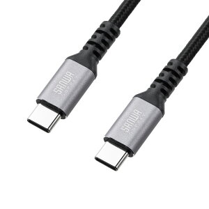 �y�ŏI�݌ɁI���������zUSB 2.0 Type-C�P�[�u�� C-C �X�g���[�g 60W 2m KU-CCP6020TK �T�����T�v���C�y�l�R�|�X�Ή��z