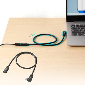 yő2000~OFFN[|zzzy󂠂 VizType-CP[u LRlN^ PD100W Alt[hΉ ő4K60hzΉ USB5Gbps USB3.2 Gen1 3dV[h\ bLs 0.5m KU-5GCCP100ENL05 TTv