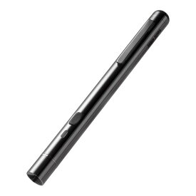 【最大2000円OFFクーポン配布中】グリーンレーザーポインター 照射径可変 連続照射50時間 クラス2 LP-GL1019BK サンワサプライ