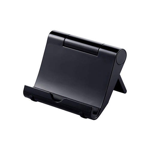 iPadスタンド 折りたたみ式 ブラック iPad5 Air 対応製品 PDA-STN7BK サンワサプライ ※箱にキズ、汚れあり