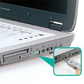 【最大2000円OFFクーポン配布中】USBポートをふさいでデータを守る、USBコネクタ取付けセキュリティ グリーン SL-46-G サンワサプライ【ネコポス対応】