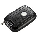 【最大1500円OFFクーポン配布中】【訳あり 新品】eセキュリティ ワイヤーリール式 ダイヤル錠 1.8mまで対応 防犯対策 …