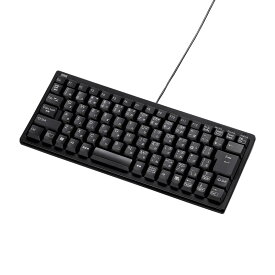 【最大3000円OFFクーポン配布中】【訳あり 新品】キーボード コンパクト テンキーなし メンブレン USB接続 有線 PS2接続 ブラック SKB-KG3BKN2 サンワサプライ ※箱にキズ、汚れあり