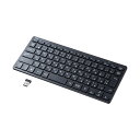 【訳あり 新品】ワイヤレススリムキーボード 抗菌仕様 薄型 コンパクト SKB-WL36BK サンワサプライ ※箱にキズ、汚れ…