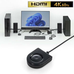 p\Rؑ֊ KVMXCb` HDMIΉ USBؑ 2 4KΉ 茳XCb` HDCPΉ G~[V񓋍 SW-KVM2WHUUS TTvC