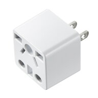 【最大1000円OFFクーポン配布中】【最終在庫！処分特価】電源変換アダプタ 日本専用 マルチタイプ ホワイ…