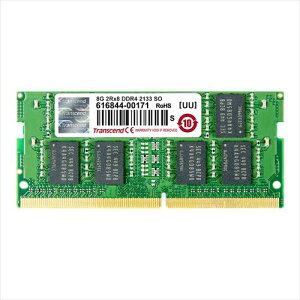yő2000~OFFN[|zzzTranscend m[gPCp݃ 8GB DDR4-2133 PC4-17000 SO-DIMM TS1GSH64V1HylR|XΉz