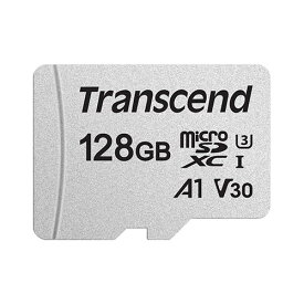 Transcend microSDXCカード 128GB Class10 UHS-I V30 TS128GUSD300S【ネコポス対応】
