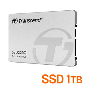 【ランク別最大P10倍＆最大3000円OFFクーポン】SSD 1TB Transcend 2.5インチ SATAIII TS1TSSD220Q トランセンド【ネコポス対応】