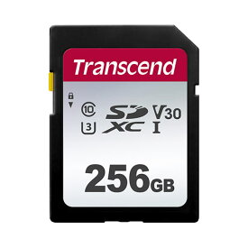 【最大2000円OFFクーポン配布中】Transcend SDXCカード 256GB Class10 UHS-I V30 TS256GSDC300S【ネコポス対応】