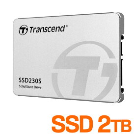 【6/1限定ポイント7倍（要エントリ)＋最大1000円オフクーポン】SSD 2TB Transcend 2.5インチ SATAIII TS2TSSD230S トランセンド【ネコポス対応】