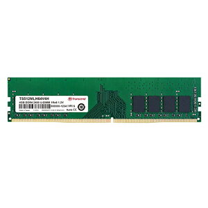 Transcend ݃ 4GB DDR4-2400 PC4-19200 U-DIMM TS512MLH64V4H gZhylR|XΉz