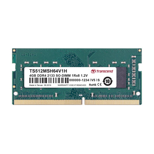 ノートPC用メモリ 4GB 大決算セール DDR4-2133 格安店 PC4-17000 ネコポス対応 トランセンド SO-DIMM TS512MSH64V1H