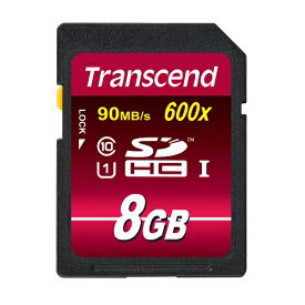 Transcend社製 SDHCカード 8GB Class10 UHS-1 TS8GSDHC10U1【ネコポス対応】