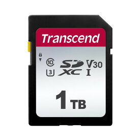 【最大3000円OFFクーポン配布中】Transcend SDXCカード 1TB Class10 UHS-I U3 V30 TS1TSDC300S【ネコポス対応】